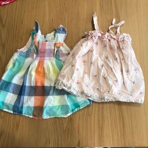 TWO Baby GAP dresses 3-6 months